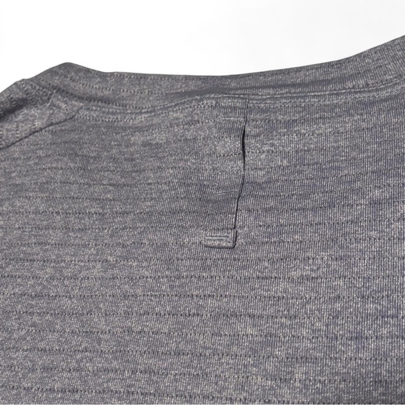 Lululemon Drysense Short Sleeve Shirt Mens Medium Gray Better Every Day Athletic - Picture 3 of 4